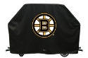 Boston Grill Cover with Bruins Logo on Black Vinyl