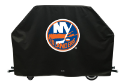 New York Grill Cover with Islanders Logo on Black Vinyl
