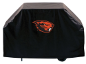 Oregon State Grill Cover with Beavers Logo on Black Vinyl