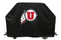 Utah Grill Cover with Utes Logo on Black Vinyl