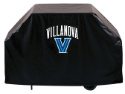 Villanova Grill Cover with Wildcats Logo on Black Vinyl