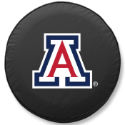 University of Arizona Tire Cover w/ Wildcats Logo Black Vinyl