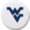 West Virginia University Tire Cover Logo on White Vinyl