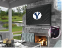 Brigham Young Outdoor TV Cover w/ Cougars Logo - Black