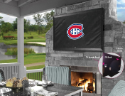 Montreal Outdoor TV Cover w/ Canadiens Logo - Black Vinyl