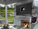 Philadelphia Outdoor TV Cover w/ Flyers Logo - Black Vinyl