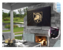 Military Academy Outdoor TV Cover w/ Military Logo - Black