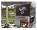 Villanova Outdoor TV Cover w/ Wildcats Logo - Black Vinyl
