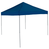 Navy Blue Tent - 9 x 9 Plain Colored Economy Canopy