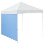 Plain Powdered Blue Tent Side Panel - Logo Brand