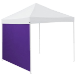 Plain Purple Tent Side Panel - Logo Brand
