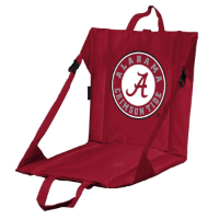 Alabama Stadium Seat w/ Crimson Tide Logo - Cushioned Back
