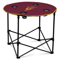 Arizona State University Round Table w/ Officially Licensed Team Logo