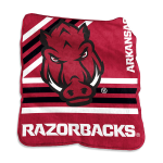 University of Arkansas Raschel Throw Blanket
