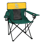 Baylor Bears Elite Canvas Chair w/ Officially Licensed Team Logo