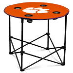 Clemson University Round Table w/ Officially Licensed Team Logo
