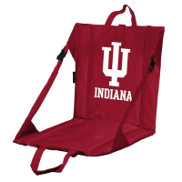 Indiana Stadium Seat w/ Hoosiers Logo - Cushioned Back