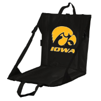 Iowa Stadium Seat w/ Hawkeyes Logo - Cushioned Back