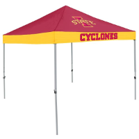 Iowa State Tent w/ Cyclones Logo - 9 x 9 Economy Canopy