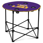 Louisiana State University Round Table w/ Officially Licensed Team Logo