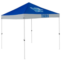 Memphis Tent w/ Tigers Logo - 9 x 9 Economy Canopy