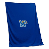 University of Memphis Sweatshirt Blanket w/ Lambs Wool