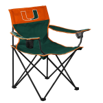 University of Miami Big Boy Chair w/ Officially Licensed Logo
