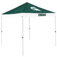 Michigan State Tent w/ Spartans Logo - 9 x 9 Economy Canopy