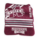 Mississippi State University Raschel Throw Blanket