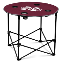 Mississippi State University Round Table w/ Officially Licensed Team Logo