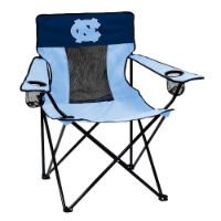 North Carolina Elite Canvas Chair w/ Officially Licensed Team Logo