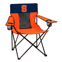 Syracuse Orange Elite Canvas Chair w/ Officially Licensed Team Logo
