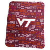 Virginia Tech University Classic Fleece Blanket