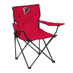 Atlanta Falcons Quad Canvas Chair w/ Officially Licensed Team Logo