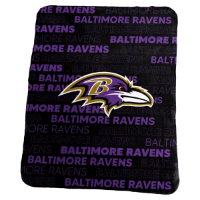 Baltimore Ravens Classic Fleece Blanket