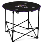 Baltimore Ravens Round Table w/ Officially Licensed Team Logo