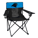 Carolina Panthers Elite Canvas Chair w/ Officially Licensed Team Logo