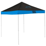 Carolina Tent w/ Panthers Logo - 9 x 9 Economy Canopy