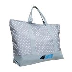 Carolina Panthers Dot Tote w/ Officially Licensed Logo