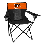 Cincinnati Bengals Elite Canvas Chair w/ Officially Licensed Team Logo