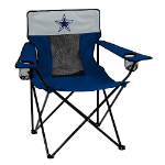 Dallas Cowboys Elite Canvas Chair w/ Officially Licensed Team Logo