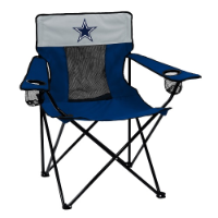Dallas Cowboys Elite Canvas Chair w/ Officially Licensed Team Logo