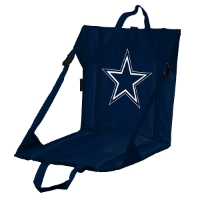 Dallas Stadium Seat w/ Cowboys Logo - Cushioned Back