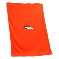 Denver Broncos Sweatshirt Blanket w/ Lambs Wool