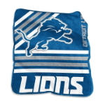 Detroit Lions NFL Raschel Plush Throw Blanket