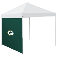 Green Bay Tent Side Panel w/ Packers Logo - Logo Brand