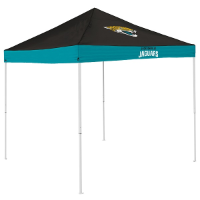 Jacksonville Tent w/ Jaguars Logo - 9 x 9 Economy Canopy