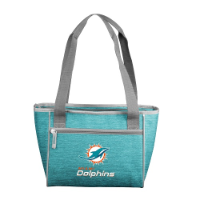 Miami Dolphins Crosshatch 16-Can Cooler