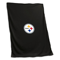 Pittsburgh Steelers Sweatshirt Blanket w/ Lambs Wool