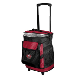 San Francisco 49ers Rolling Cooler w/ Officially Licensed Logo